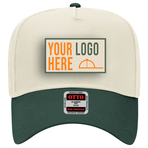 OTTO CAP 5 Panel Mid Profile Baseball Cap