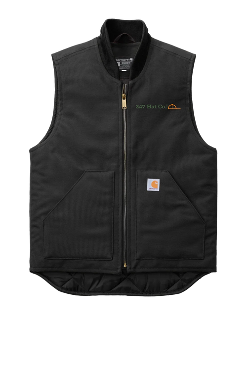 USA製 Carhartt Duck Vest VQ186 M size 腰ゴム USA製 Carhartt Duck Vest VQ186 M size 腰ゴム